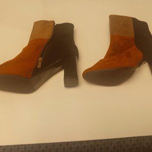 NWOT Faux Suede Bootie